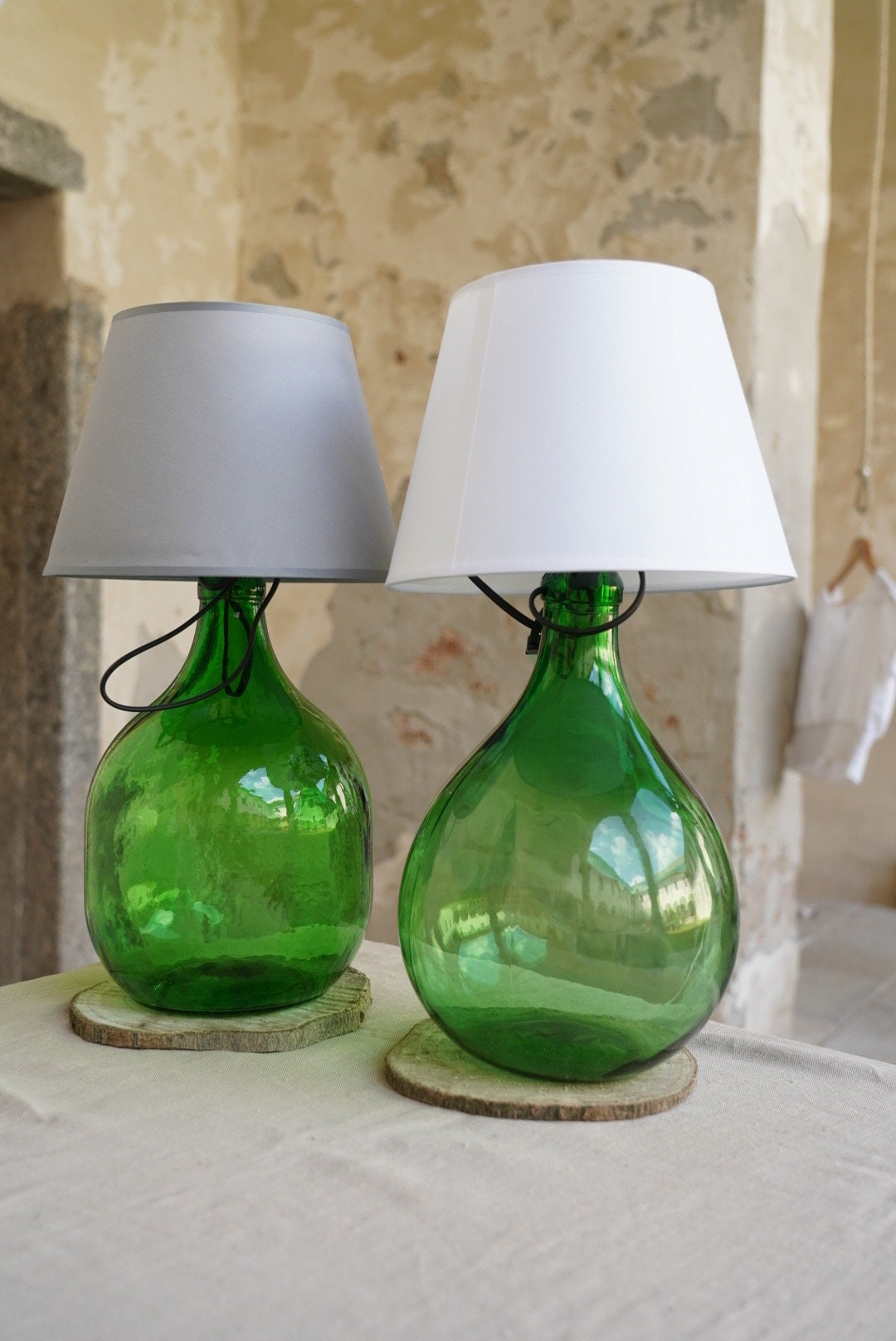 LAMPADA DA TAVOLO / CON PARALUME